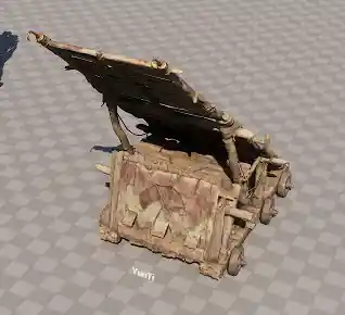 Scaling Ladder Cart